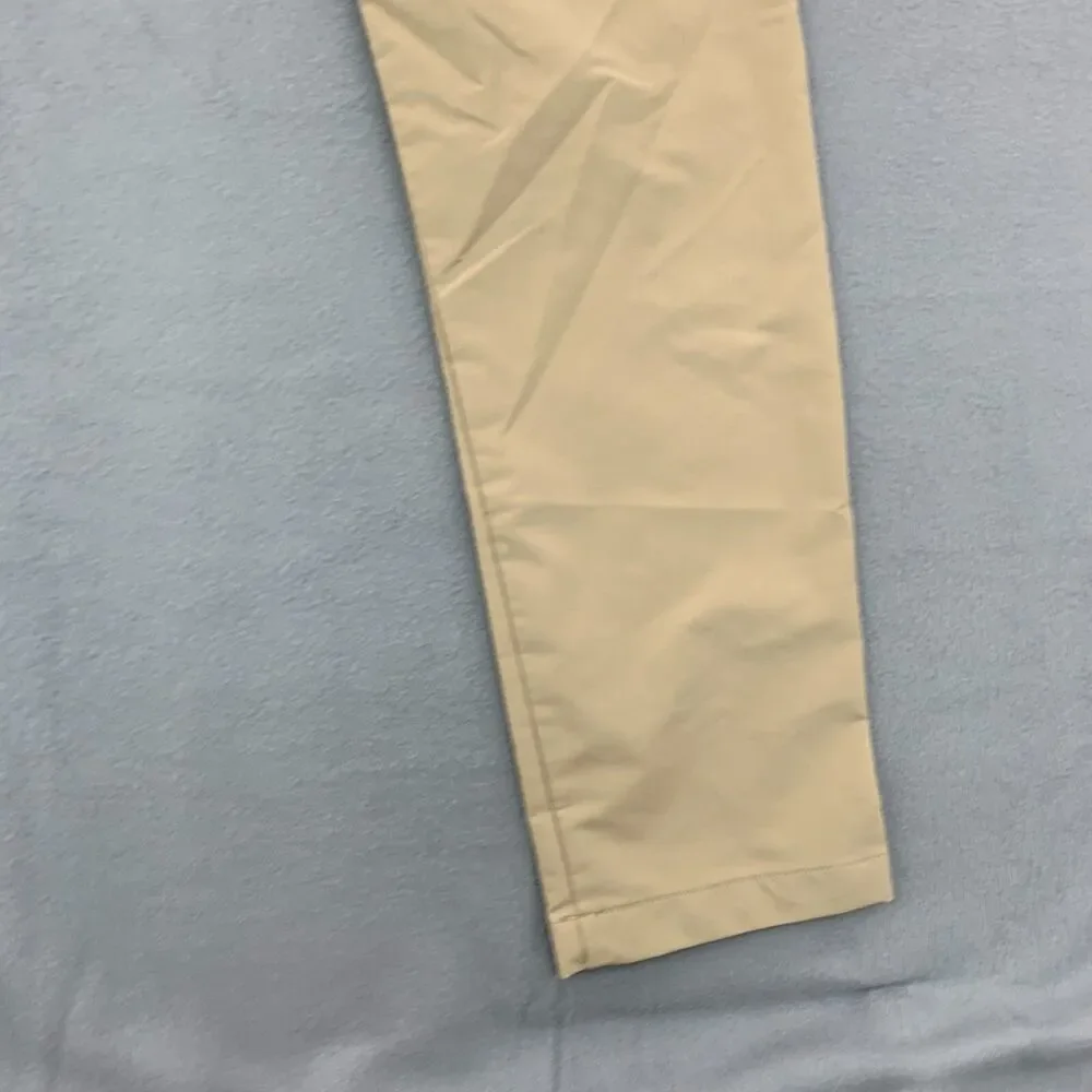 Banana Republic Pants Mens Size 34x33 Khaki Golf Polyester 5 Pocket Wickening
